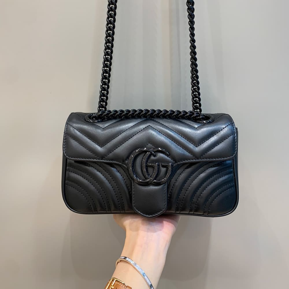 Gucci GG Marmont mini shoulder bag 446744 DTDFV 1000