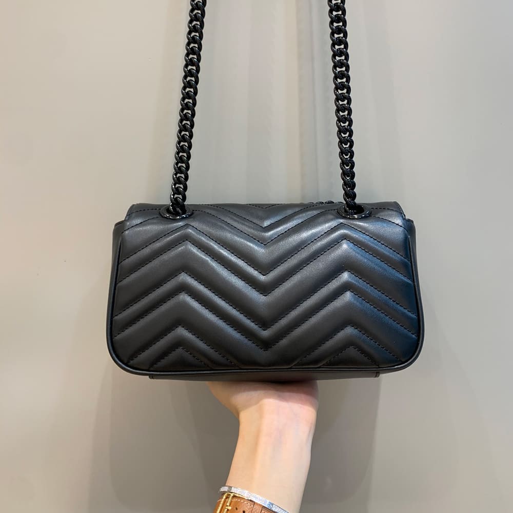 Gucci GG Marmont mini shoulder bag 446744 DTDFV 1000