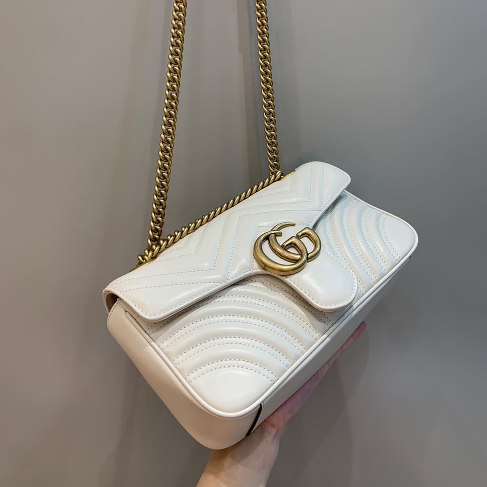 Gucci GG Marmont small shoulder bag 443497 DTDIT 9022