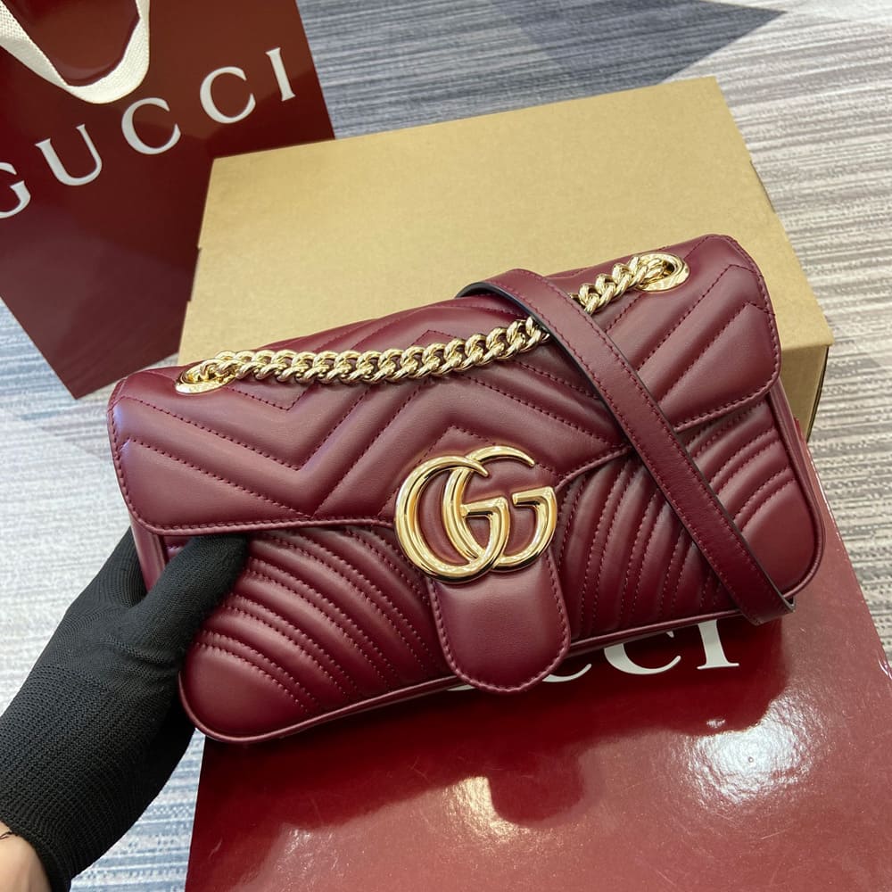 Gucci GG Marmont small shoulder bag 443497 AADPJ 6207