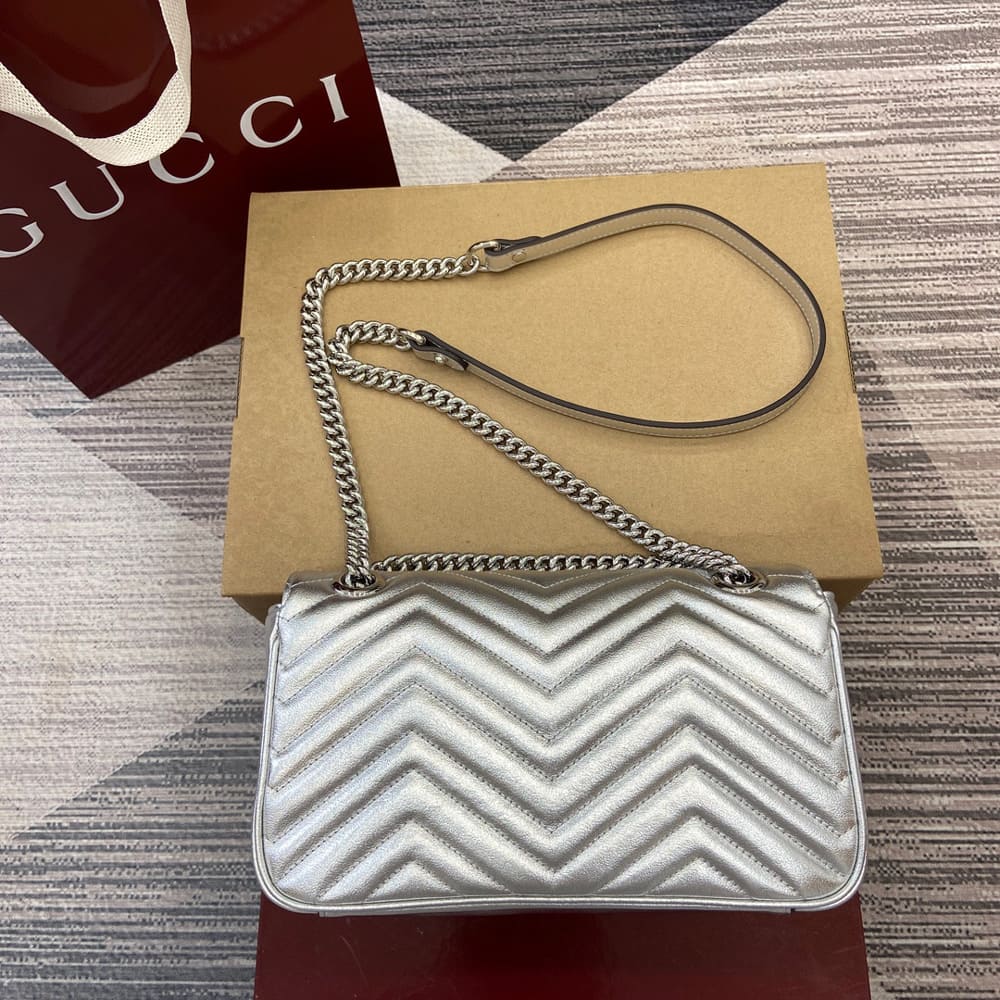 Gucci GG Marmont small shoulder bag ‎443497 AAESP 8106