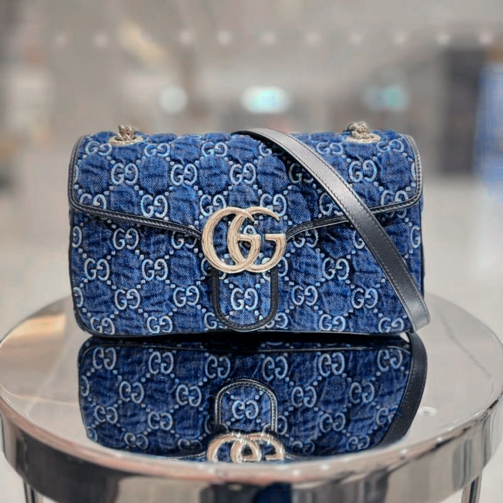 Gucci GG Marmont small shoulder bag ‎443497 FADH0 4143