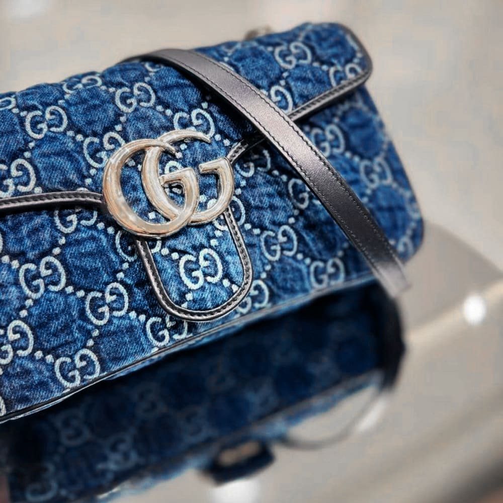 Gucci GG Marmont small shoulder bag ‎443497 FADH0 4143