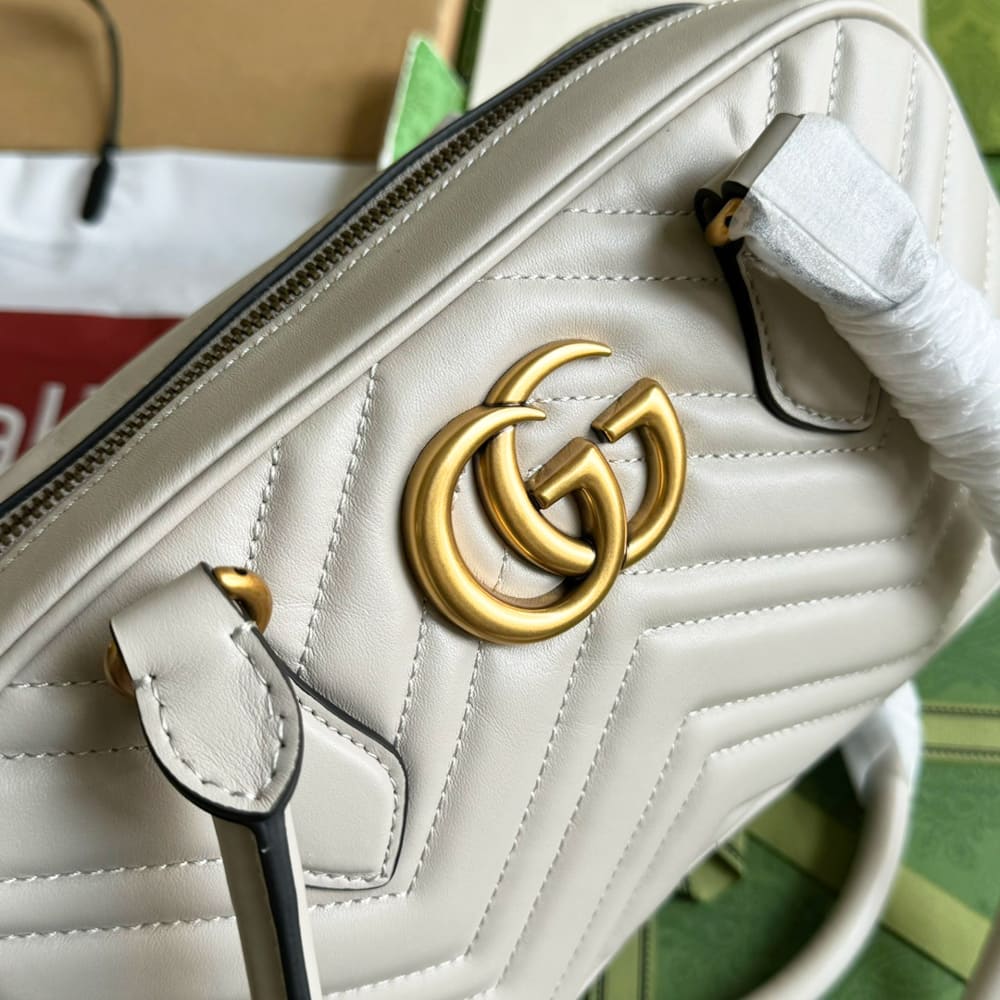 Gucci GG Marmont small top handle bag 795199 AABZB 1712