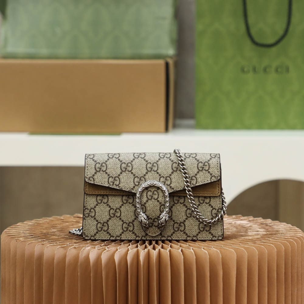 Gucci Dionysus super mini bag ‎476432 KHNRN 8642