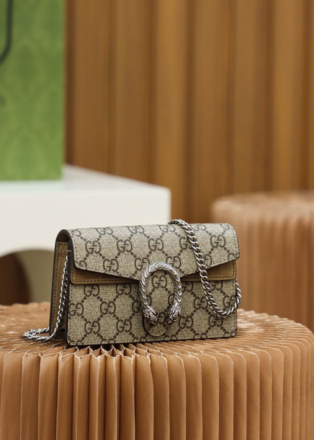 Gucci Dionysus super mini bag ‎476432 KHNRN 8642