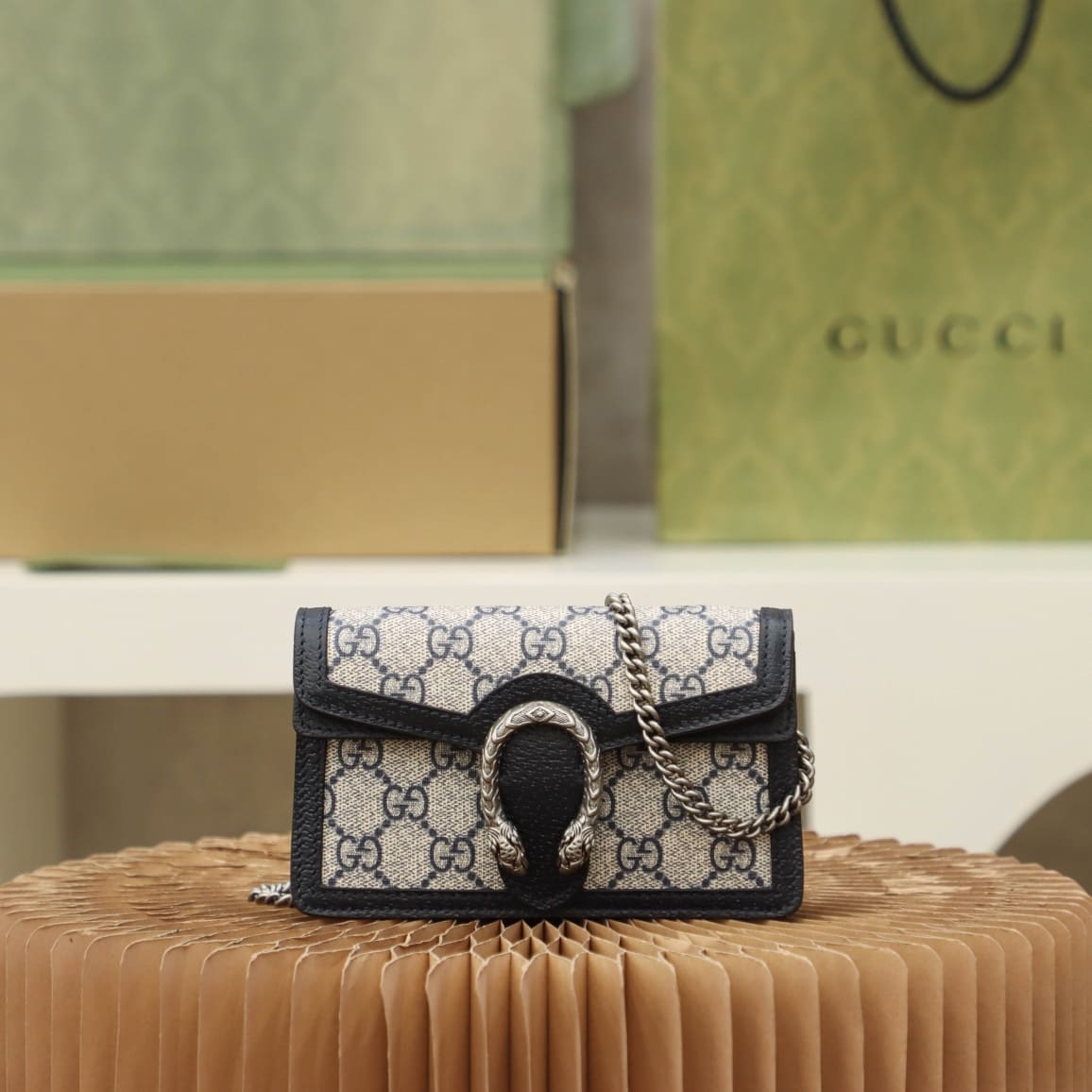 Gucci Dionysus super mini bag ‎476432 K9GSN 4075