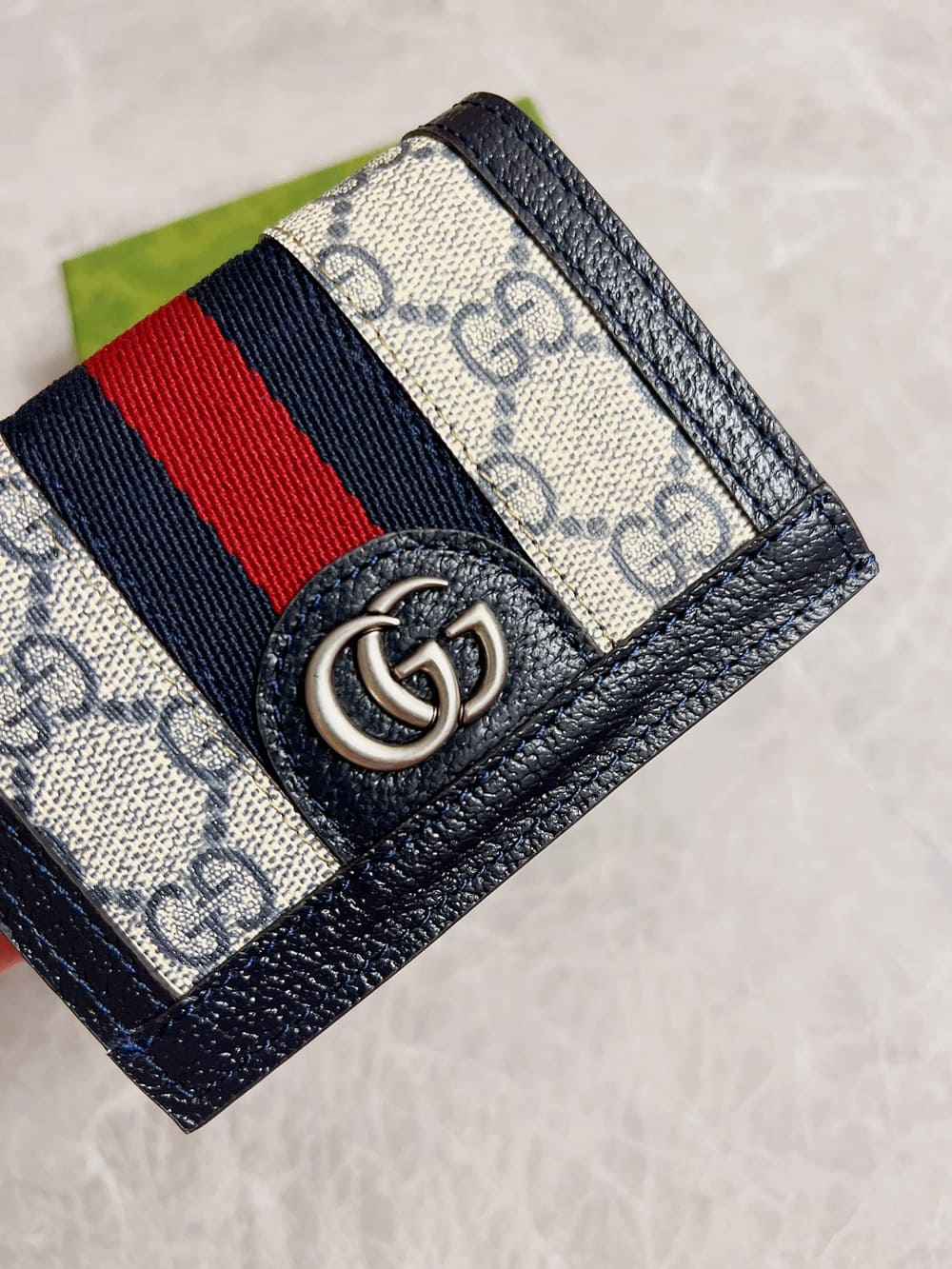 Gucci Ophidia card case wallet ‎523155 96IWN 4076