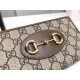 Gucci Horsebit 1955 zip around wallet 621889 92TCG 8563