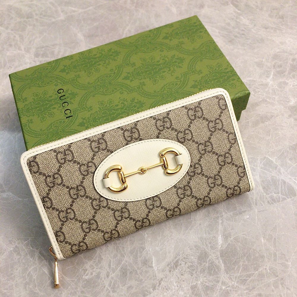 Gucci Horsebit 1955 zip around wallet ‎621889 92TCG 9761