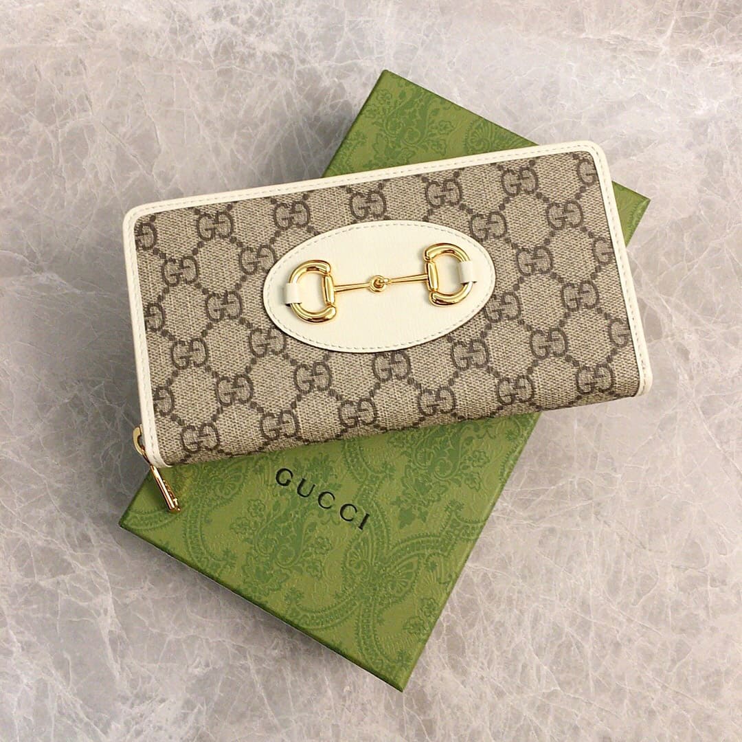 Gucci Horsebit 1955 zip around wallet ‎621889 92TCG 9761