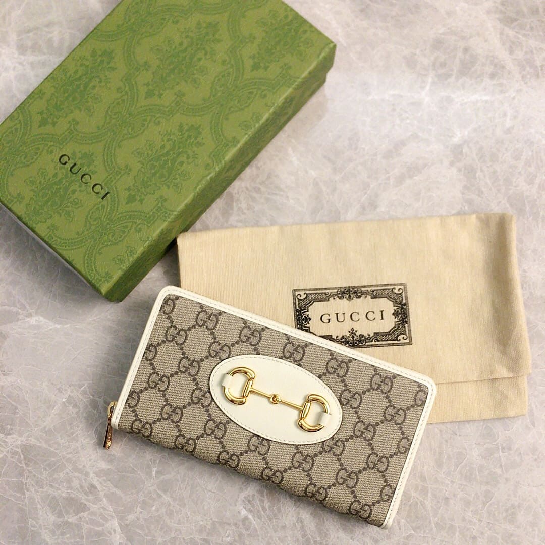 Gucci Horsebit 1955 zip around wallet ‎621889 92TCG 9761