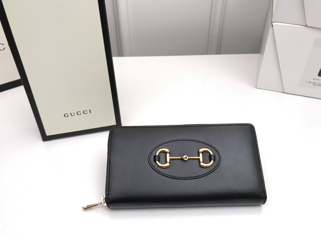 Gucci Horsebit 1955 zip around wallet 621889 0YK0G 1000