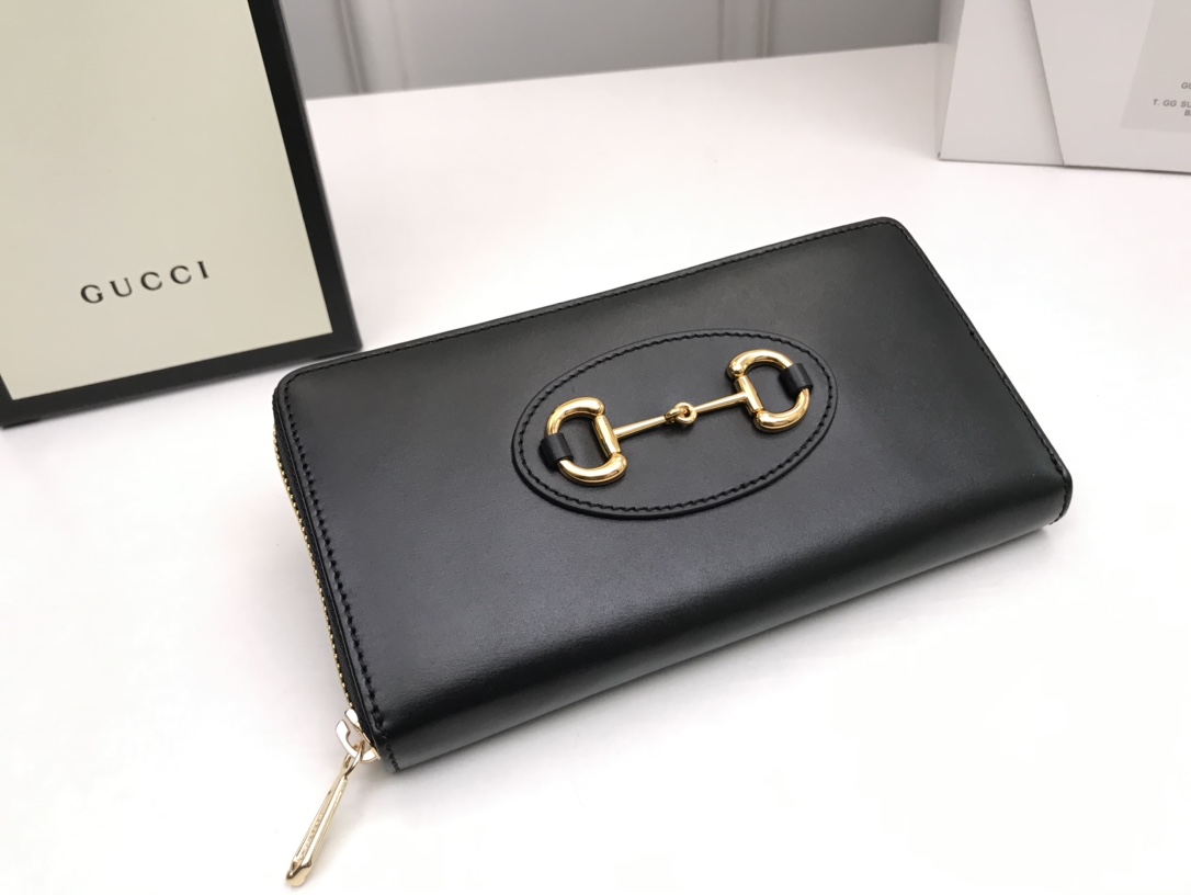 Gucci Horsebit 1955 zip around wallet 621889 0YK0G 1000