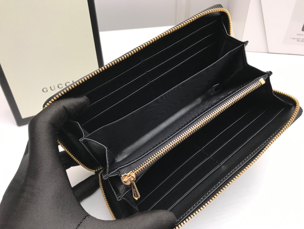 Gucci Horsebit 1955 zip around wallet 621889 0YK0G 1000