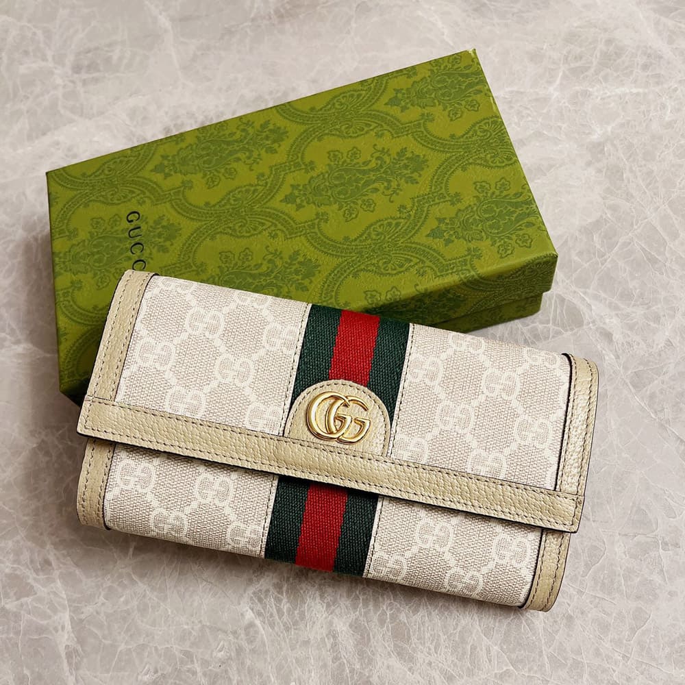 Gucci Ophidia continental wallet 523153 UULAG 9682