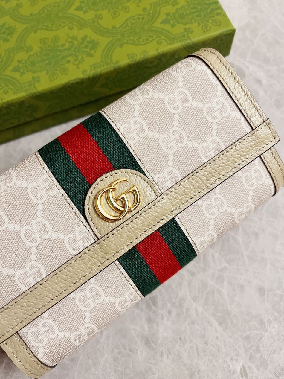 Gucci Ophidia continental wallet 523153 UULAG 9682