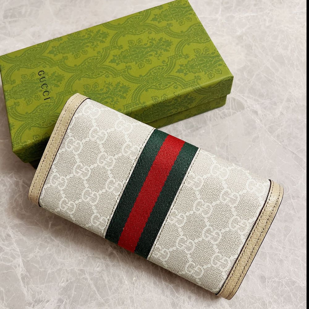 Gucci Ophidia continental wallet 523153 UULAG 9682