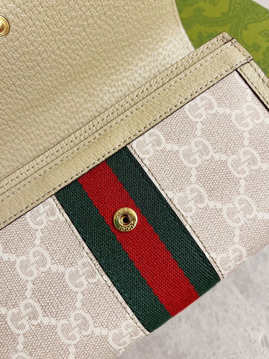 Gucci Ophidia continental wallet 523153 UULAG 9682