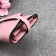 Hermès Kelly Wallet Shiny Alligator Long Pink HE0006