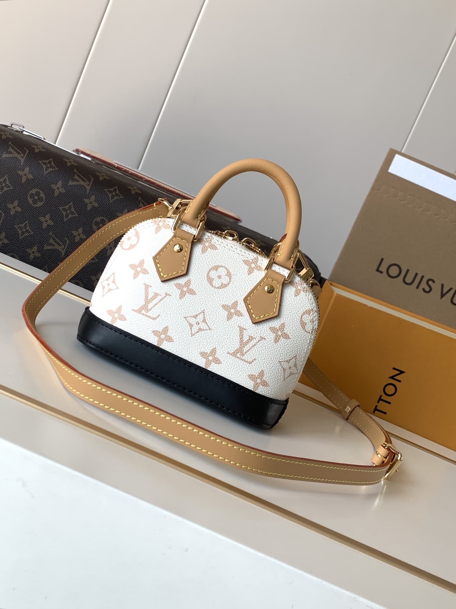 Louis Vuitton Nano Alma Handbag M46895 