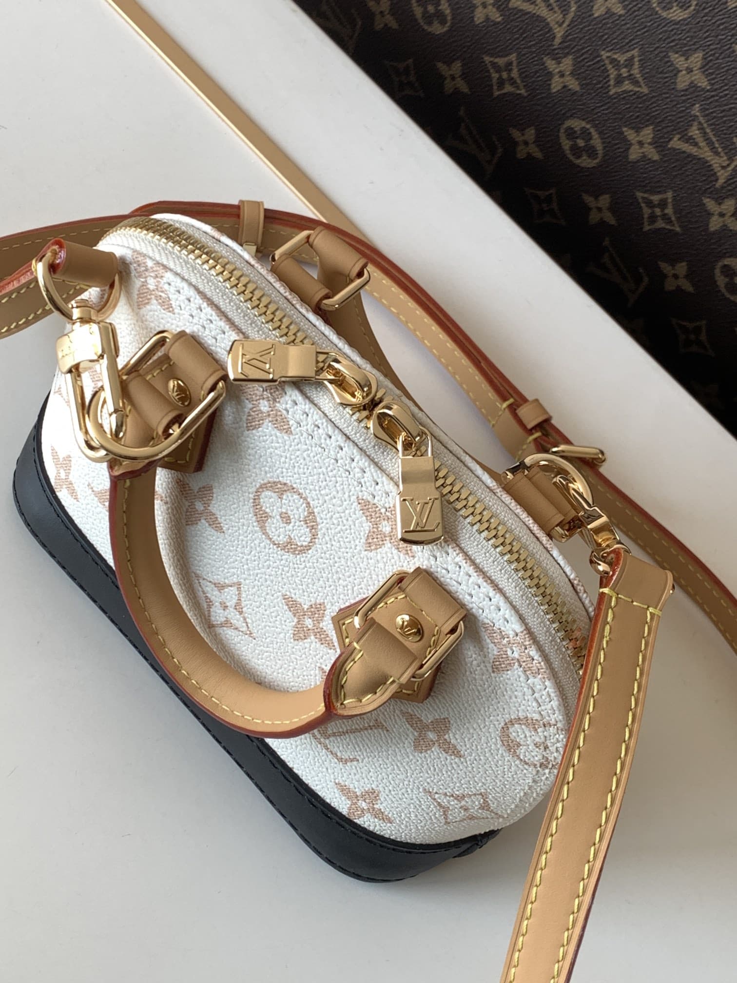 Louis Vuitton Nano Alma Handbag M46895 