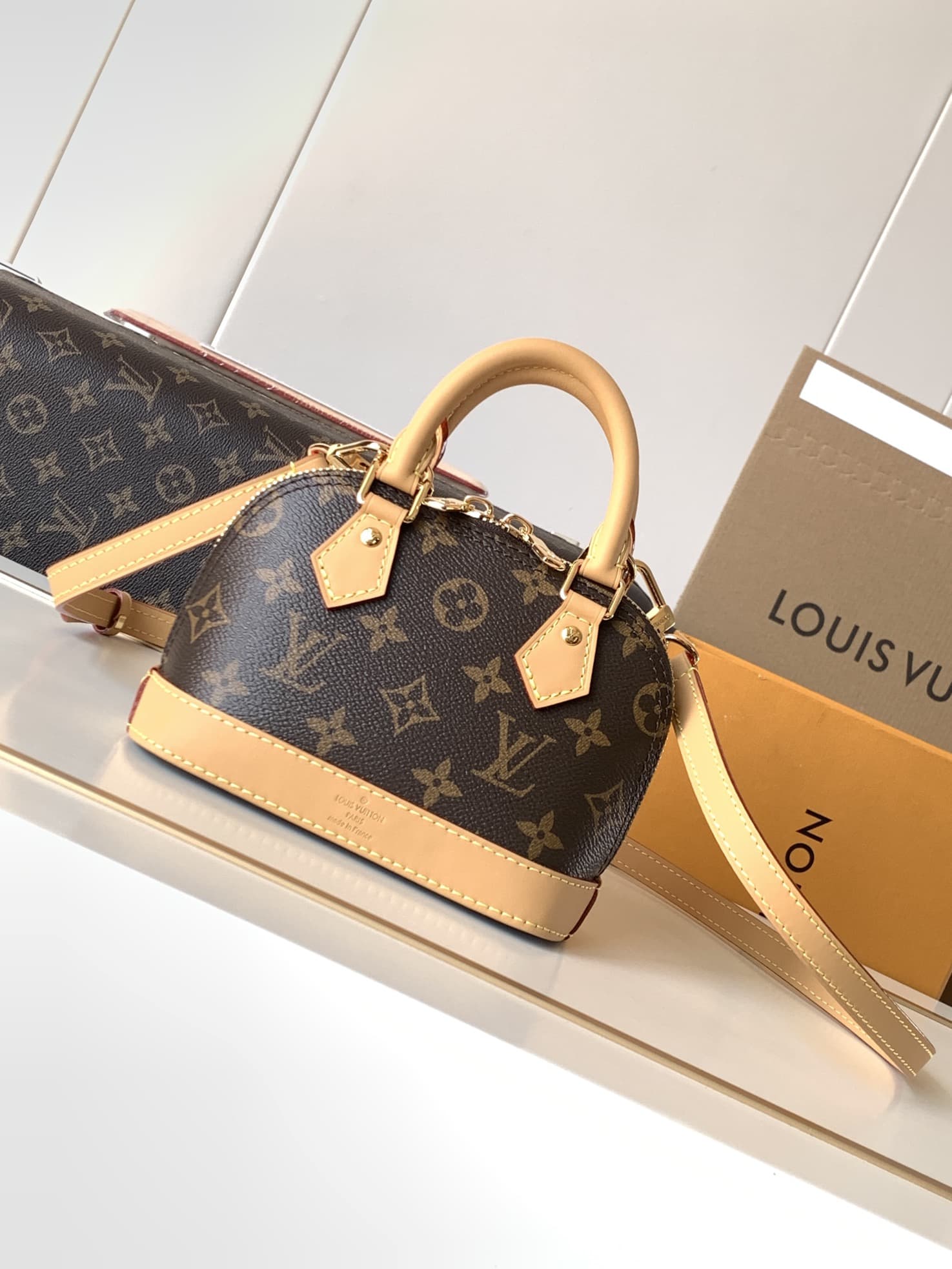 Louis Vuitton Nano Alma Handbag M82717 