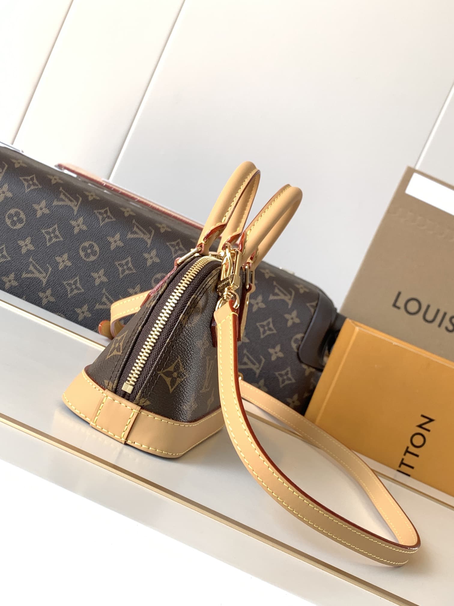 Louis Vuitton Nano Alma Handbag M82717 