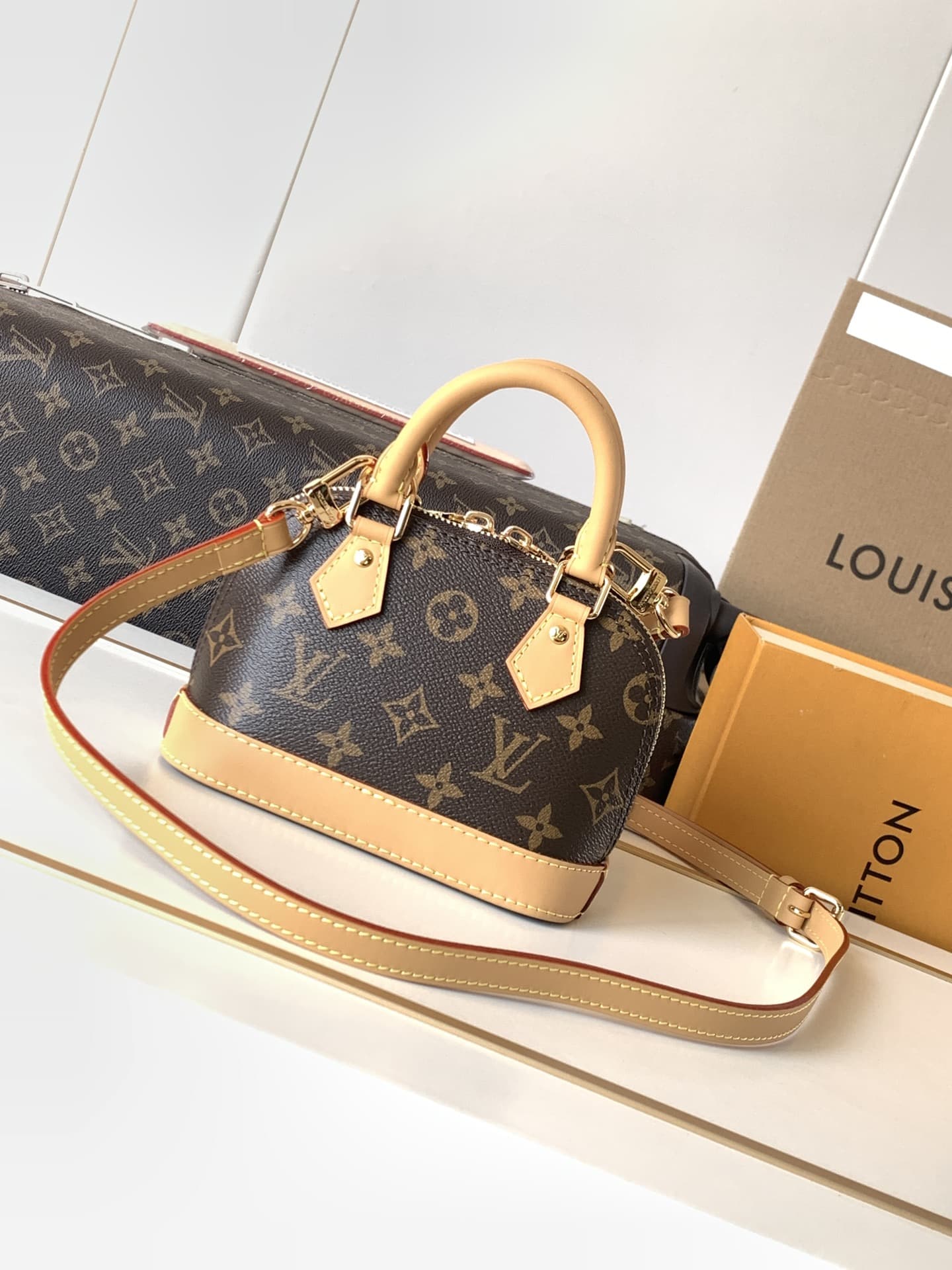 Louis Vuitton Nano Alma Handbag M82717 