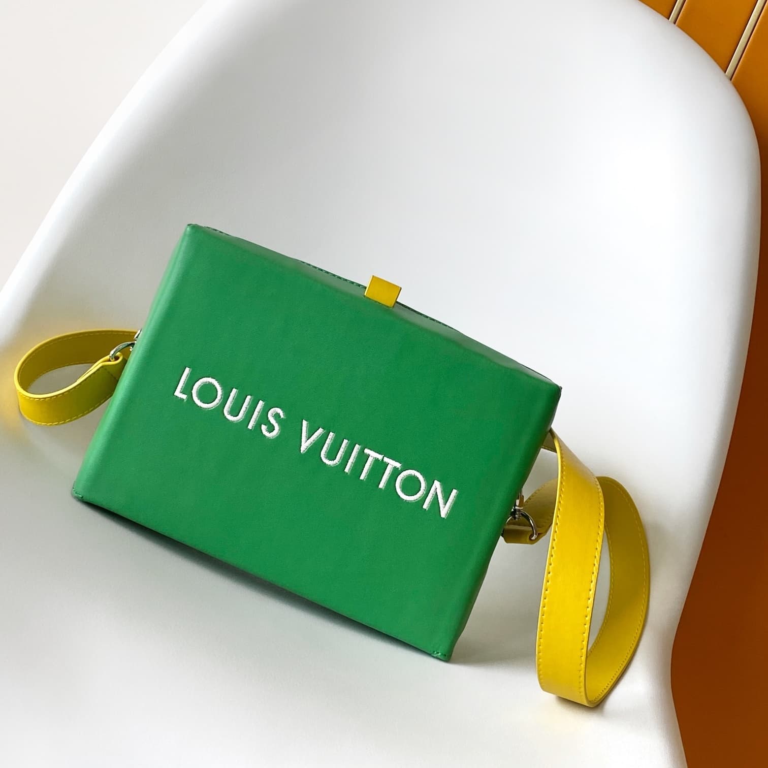 Louis Vuitton Shopper Handbag Green M24455 