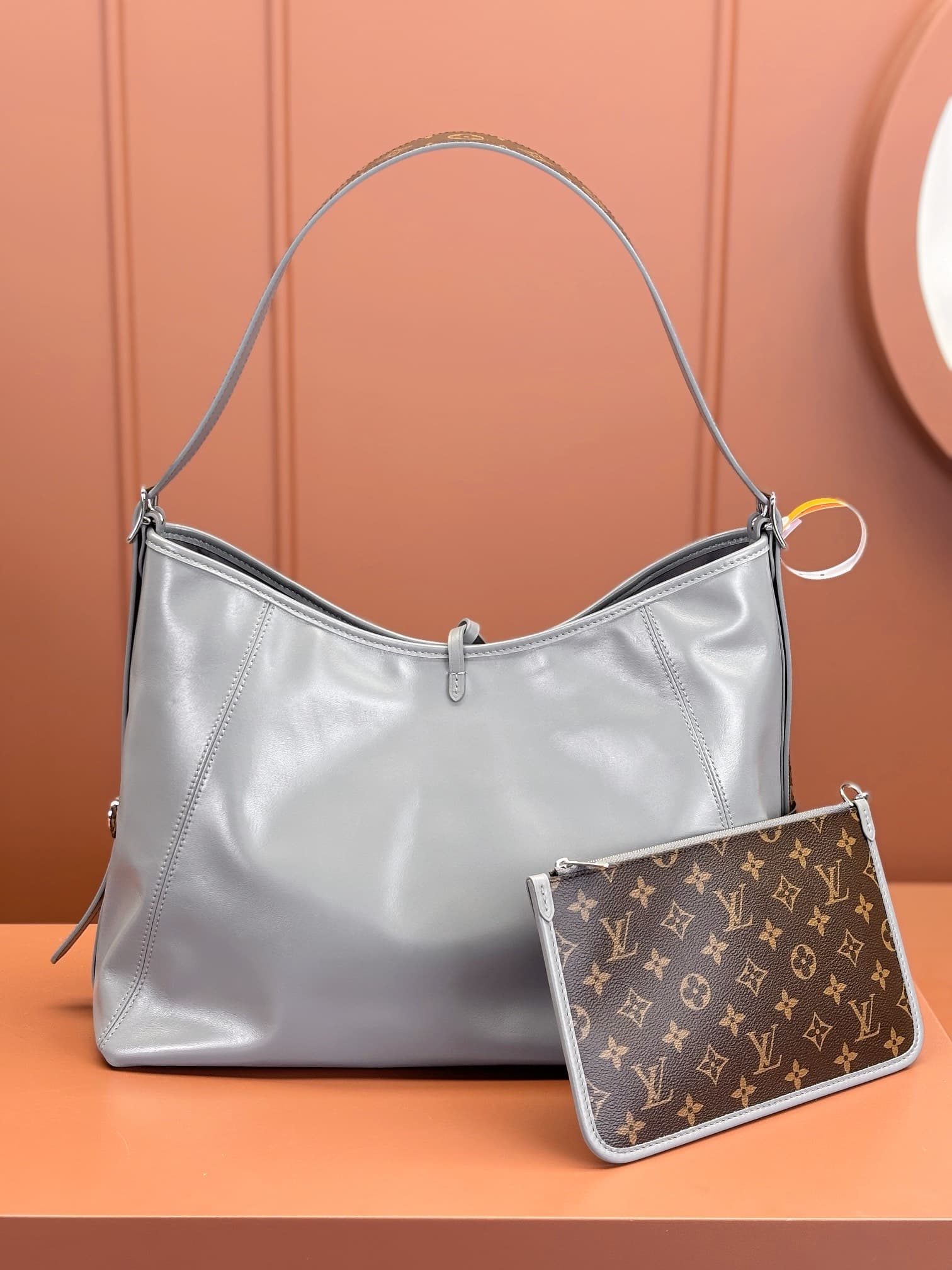 Louis Vuitton CarryAll Dark MM Handbag M12583 