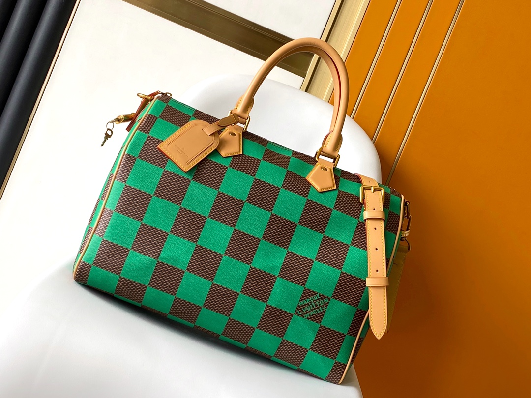 Louis Vuitton Speedy 40 Bandoulière Damier Pop Handbag N40579 