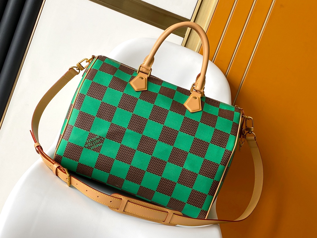 Louis Vuitton Speedy 40 Bandoulière Damier Pop Handbag N40579 