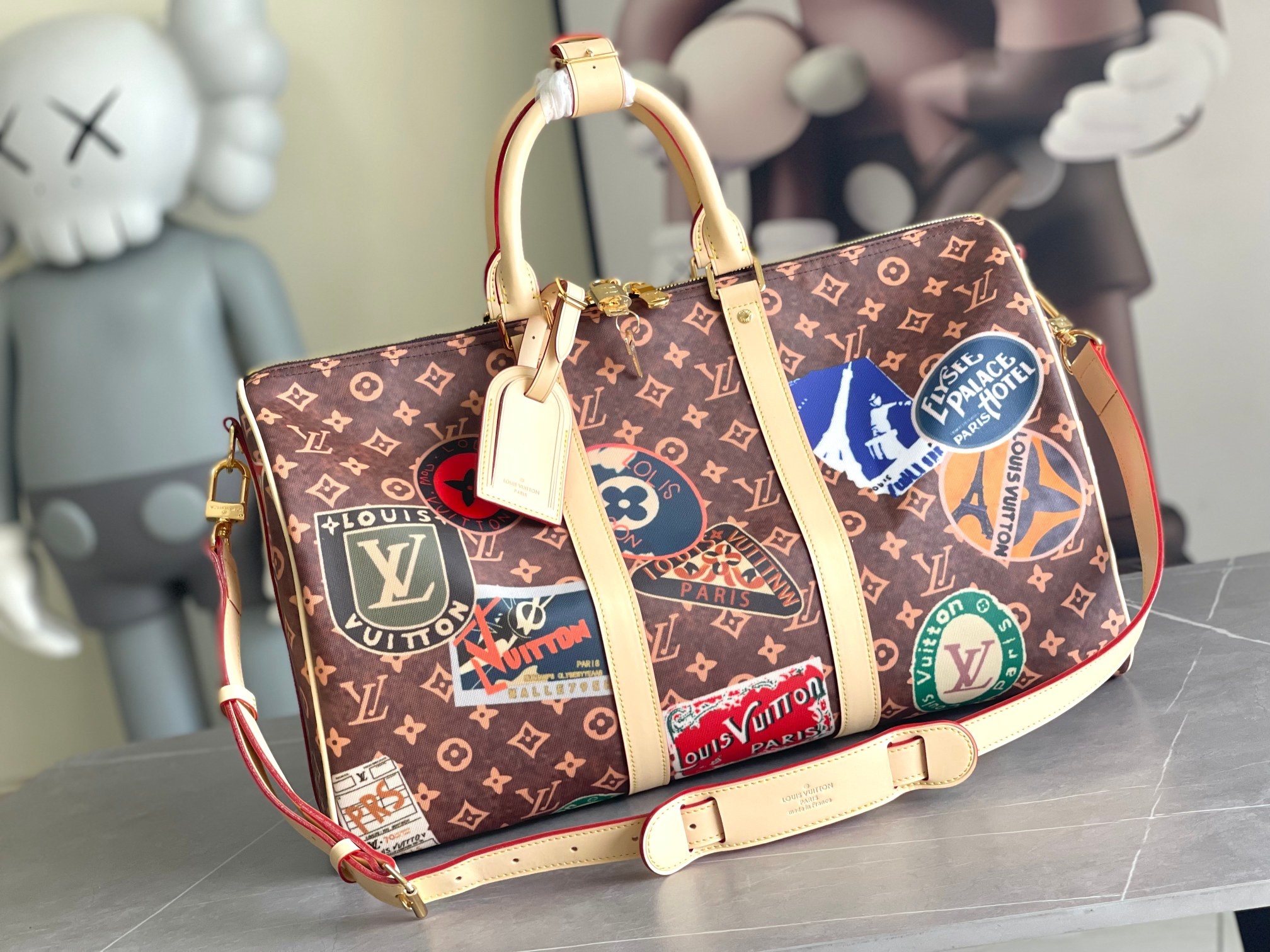 Louis Vuitton Keepall Bandoulière 45 Duffel Bag M24960 