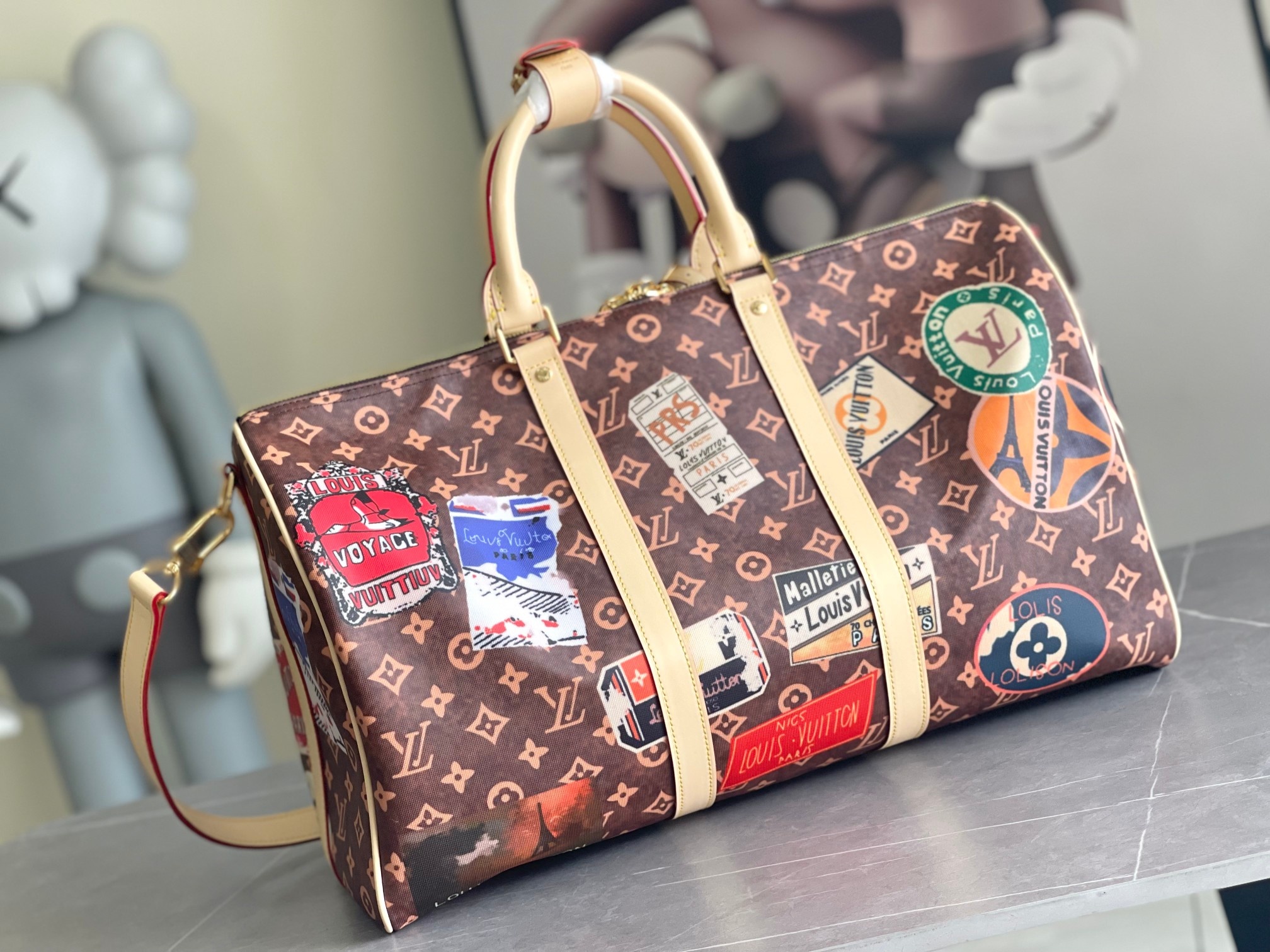 Louis Vuitton Keepall Bandoulière 45 Duffel Bag M24960 