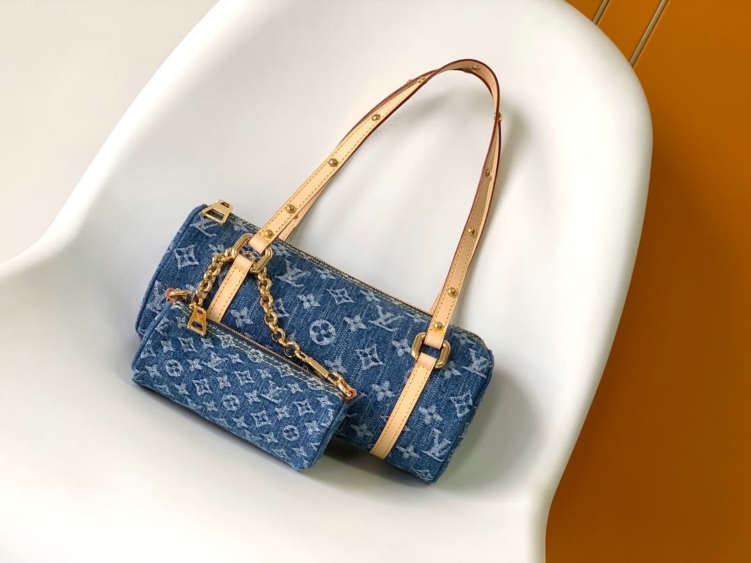 Louis Vuitton Papillon Handbag M46830 