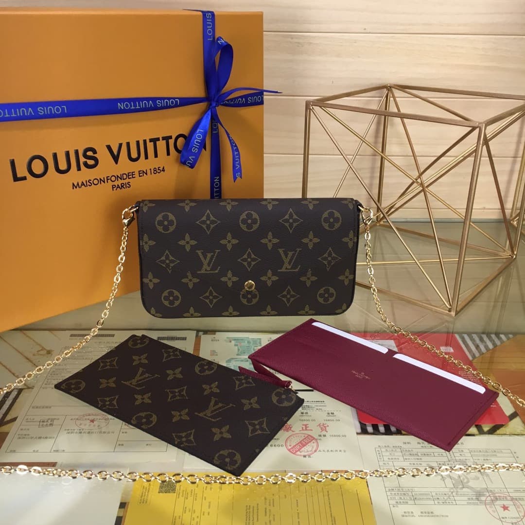 Louis Vuitton Félicie Pochette Handbag M61276 