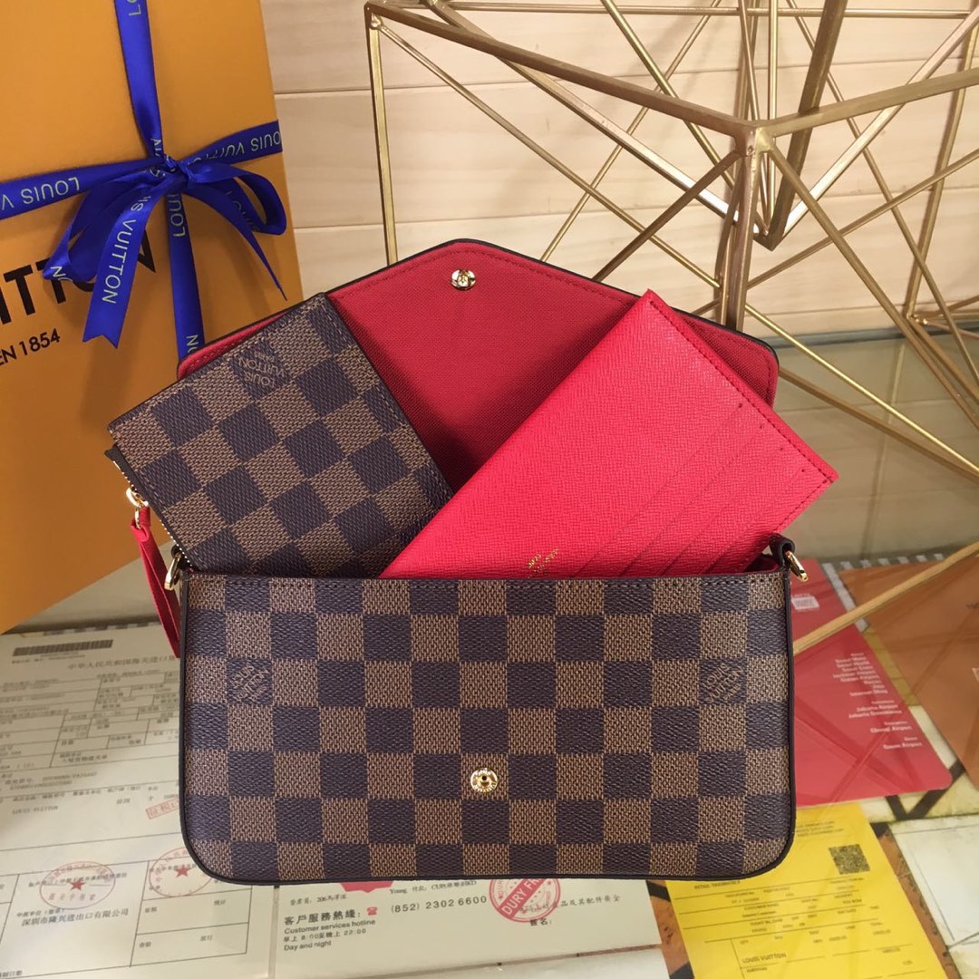 Louis Vuitton Félicie Pochette Handbag N40492 