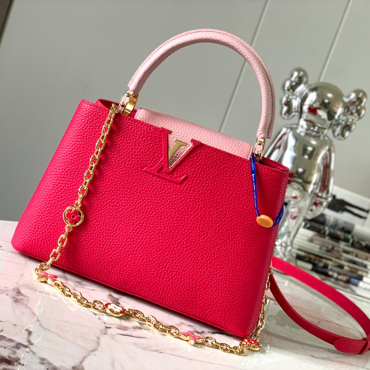 Louis Vuitton Capucines MM Handbag M20844 