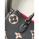 Louis Vuitton OnTheGo MM Handbag Black M45495