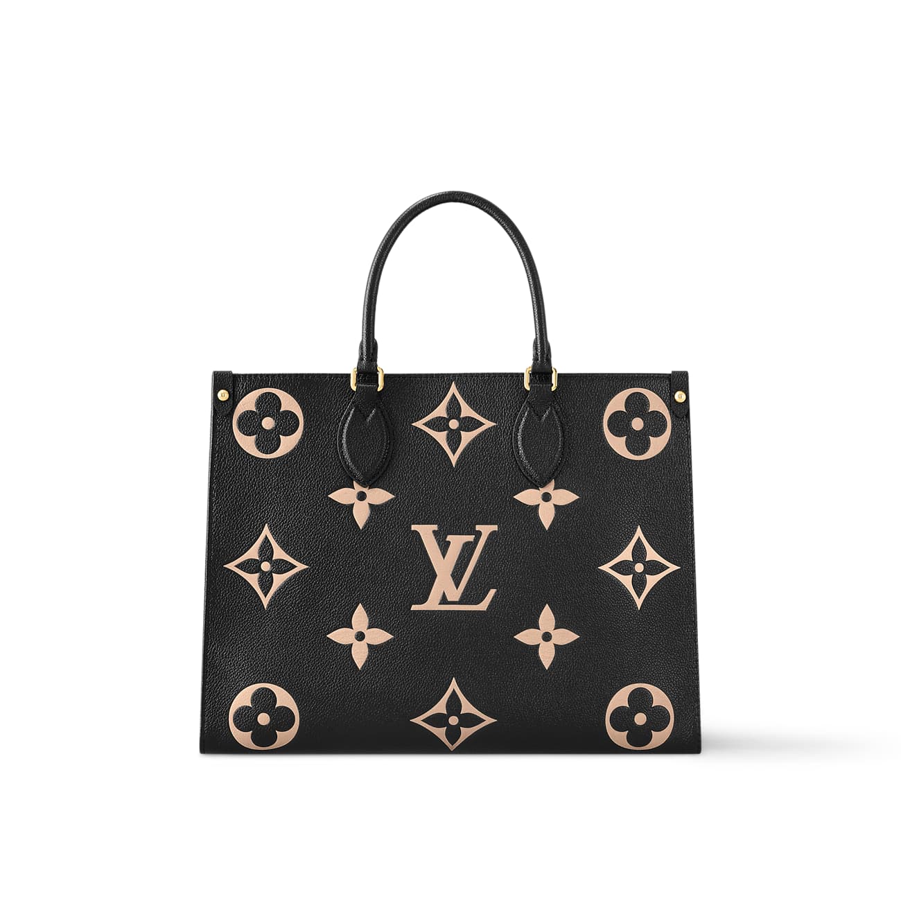 Louis Vuitton OnTheGo MM Handbag Black M45495