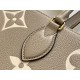 Louis Vuitton OnTheGo MM Handbag Dark Khaki M45494