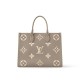 Louis Vuitton OnTheGo MM Handbag Dark Khaki M45494