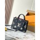 Louis Vuitton Onthego PM Handbag Black M45659