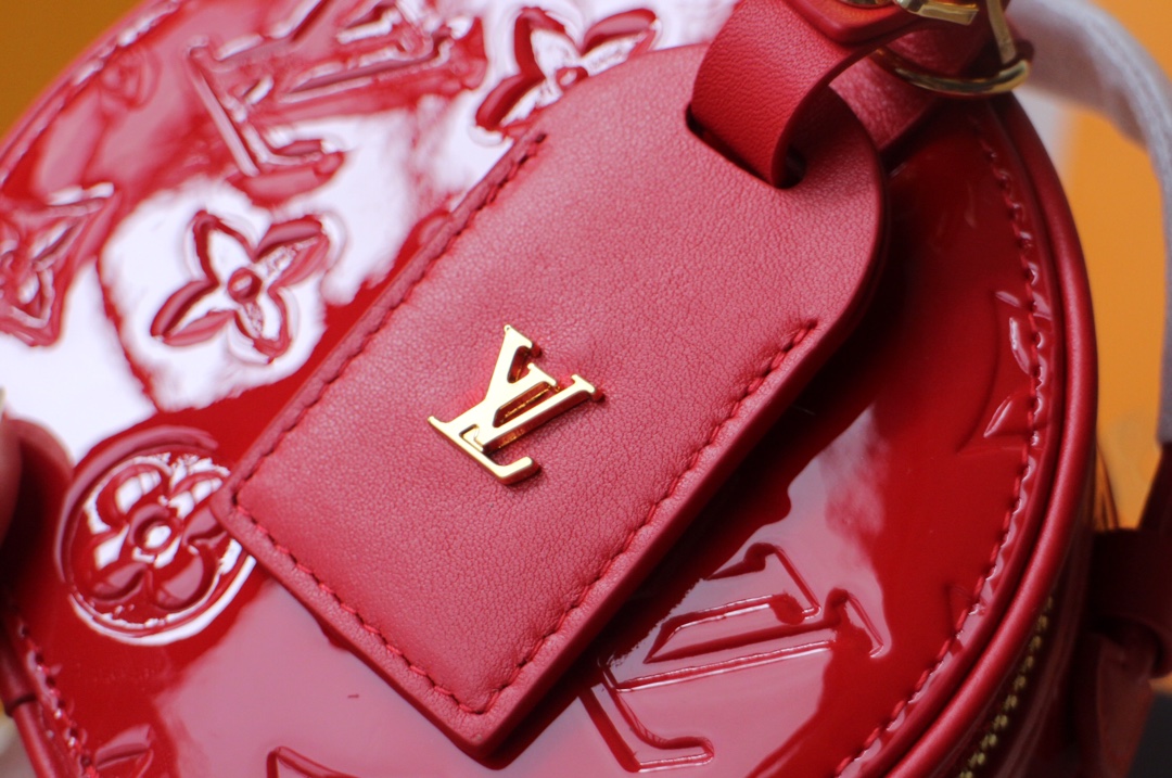 Louis Vuitton Mini Boite Chapeau Box Bag Red M44699