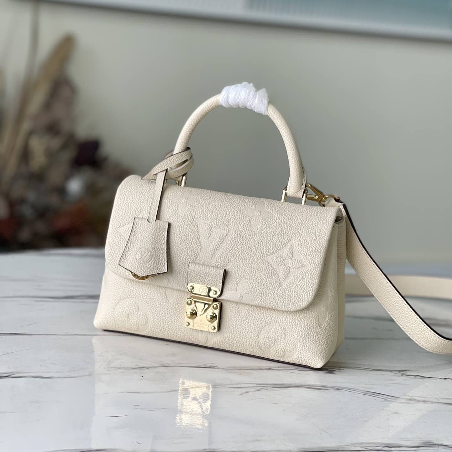 Louis Vuitton Madeleine BB Handbag Apricot M46008