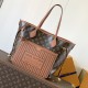 Louis Vuitton Neverfull Inside Out MM Handbag M12061