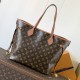 Louis Vuitton Neverfull Inside Out MM Handbag M12061