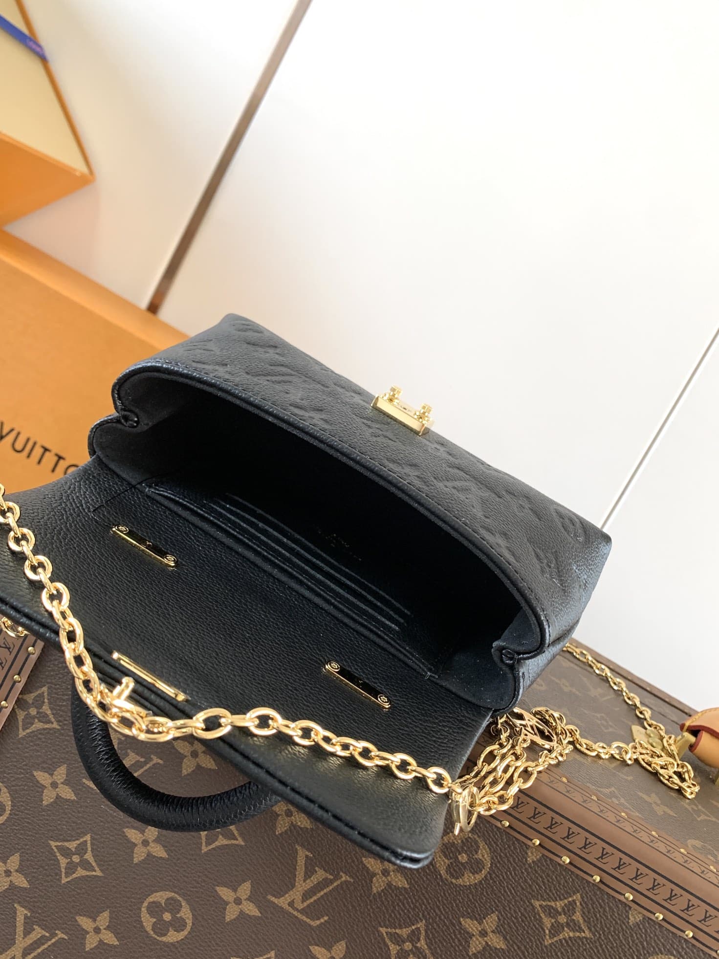 Louis Vuitton Nano Madeleine Handbag M12144