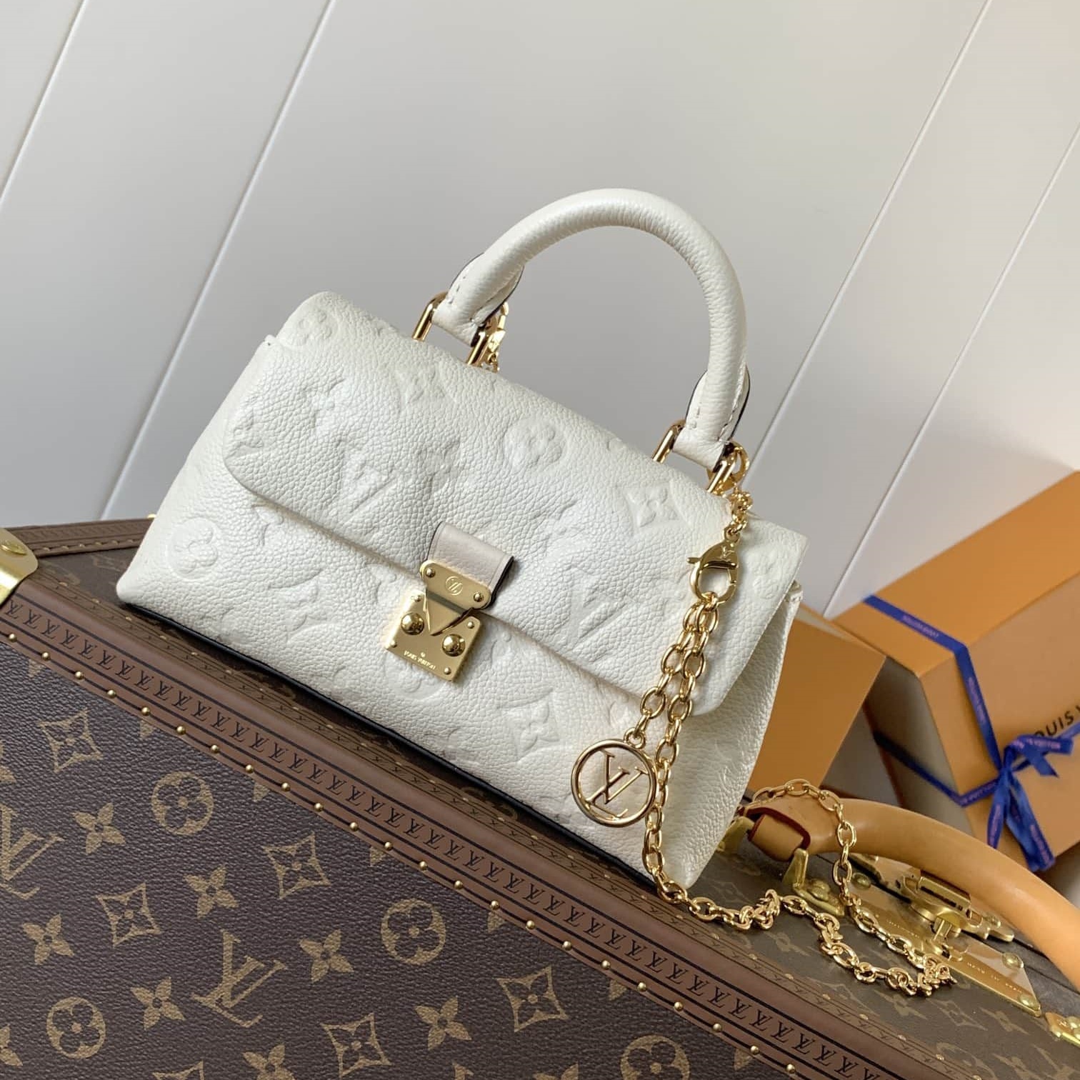 Louis Vuitton Nano Madeleine Handbag M12145